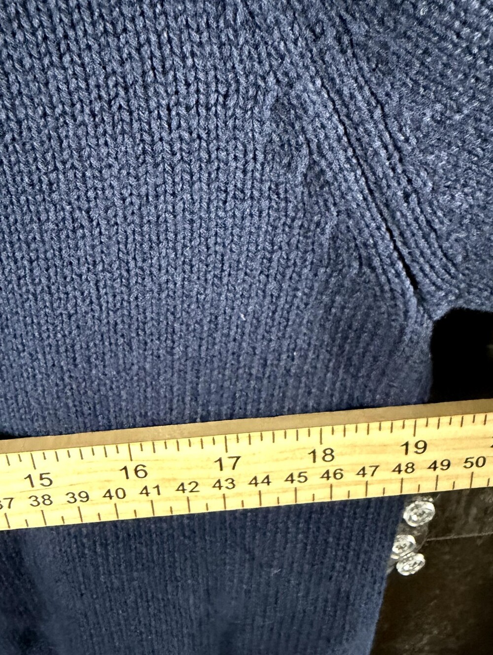 Polo Ralph Lauren Women's Blue USA Polo Bear Knit Sweater Small - Picture 5 of 5